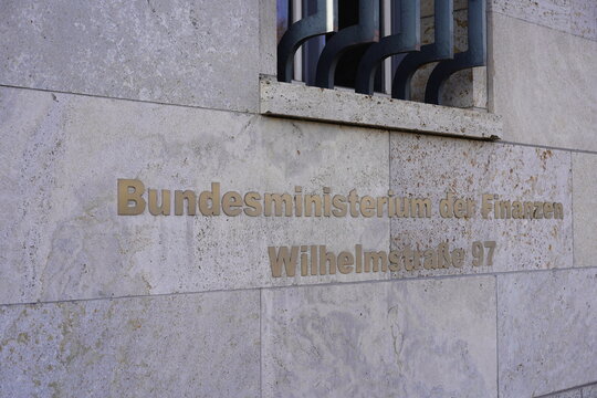 Das Bundesministerium der Finanzen in Berlin am 24.10.2021