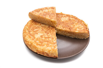 Potato omelette, known as 