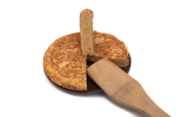 Potato omelette, known as 