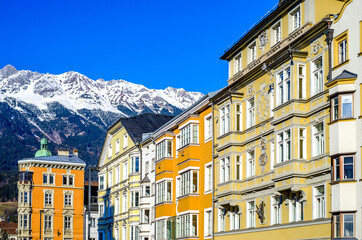 famous old town of Innsbruck - austria