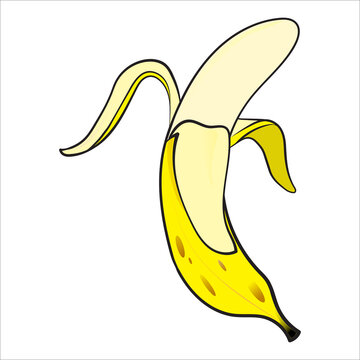 ripe banana,fruit, tropical fruit, yellow banana