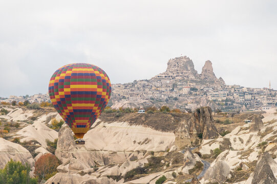 Balloon over Pigeon Valley, Cappadocia
