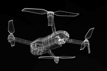 drone 3d model