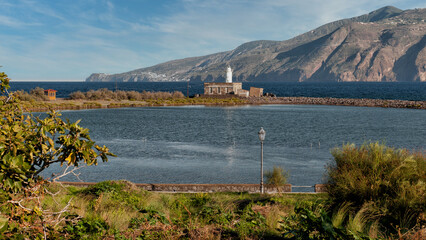 Insel Salina in Sizilien