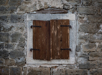The ancient architecture in town Groznjan