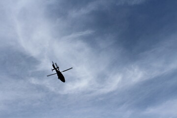 airplane in the sky