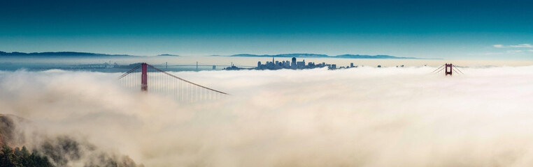 Golden Gate Bridge panoramic