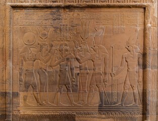 Hieroglyph wall - Egypt