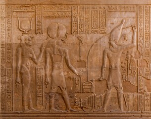 Hieroglyph wall - Egypt