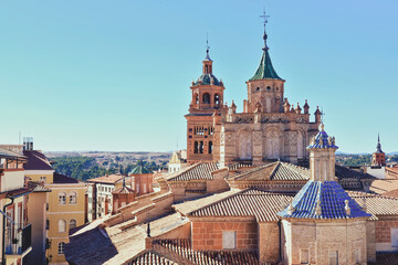 View of the cathedral of Teruel, Aragon.