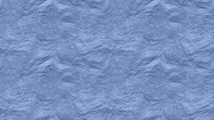 Abstract blue seamless texture. The texture of the noise. The surface of seawater during calming. 3D render.