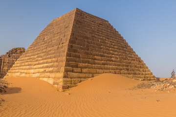 Pyramids of Meroe in Sudan