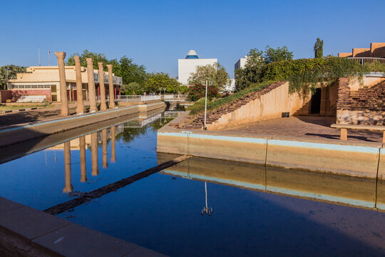 View of the grounds of Sudan National Museum in Khartoum, capital of Sudan