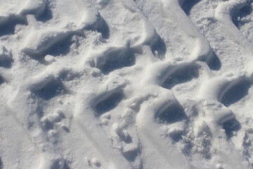Obraz premium snow texture