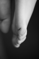 Fototapeta premium baby feet