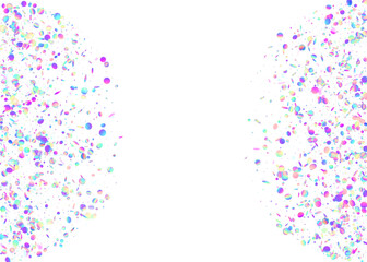 Rainbow Texture. Surreal Art. Kaleidoscope Sparkles. Retro Abstract Wallpaper. Party Design. Fiesta Foil. Neon Effect. Blue Disco Background. Pink Rainbow Texture