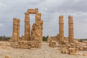 Ruins of the ancient temple Soleb, Sudan