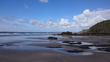 beach and sea