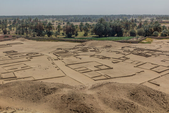 Ruins of the ancient city Kerma, Sudan