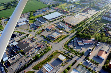 Wolgast, Gewerbegebiet am Ortseingang 2010