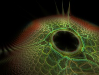 Imaginatory fractal abstract background Image