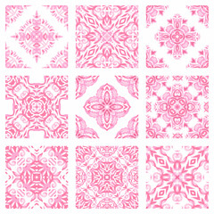 vintage tile pattern. vector illustration