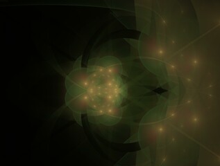 Imaginatory fractal abstract background Image