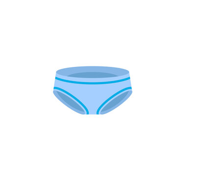 Underwear vector isolated icon. Emoji illustration. Underpants vector emoticon