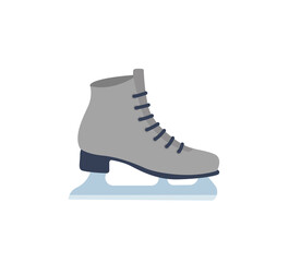 Ice Skate vector isolated icon. Emoji illustration. Ice Skate vector emoticon