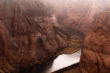 Poster Horseshoe Bend in Arizona. Reddish landscape of the grand canyon © Cavan