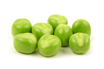 peas isolated on white