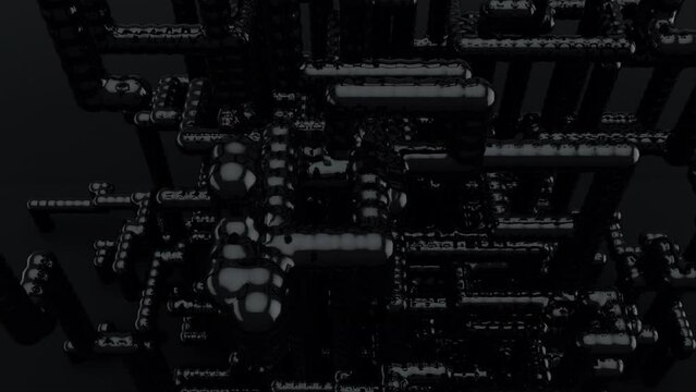 Generative Art 1022: Abstract video background.