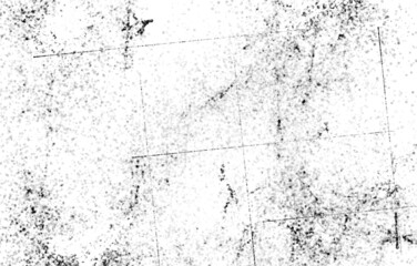 Dark Messy Dust Overlay Distress Background. Easy To Create Abstract Dotted, Scratched, Vintage Effect With Noise And Grain 