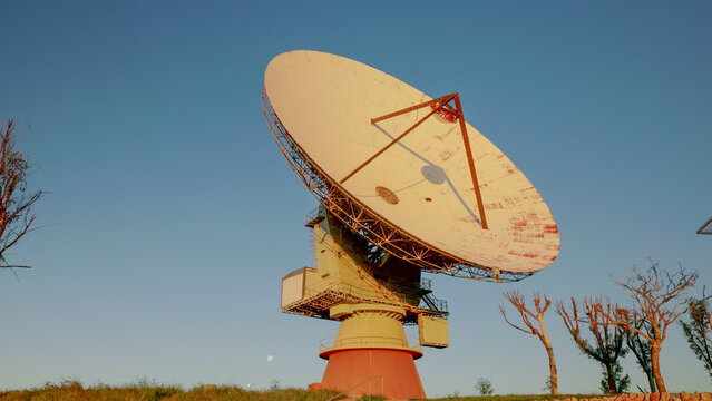 the historic otc satellite earth station at carnarvon
