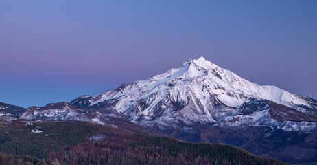 Mt Jefferson Oregon sunset
