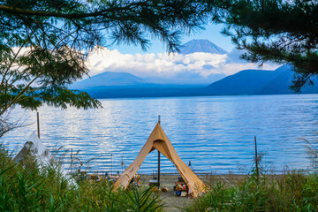 lake in the mountains