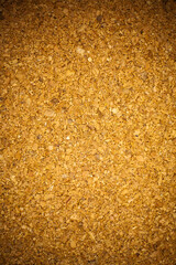 Brown cork board background texture.