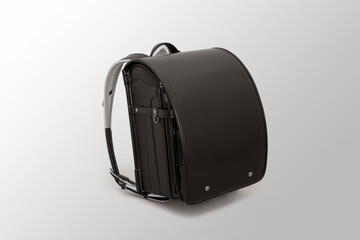 黒いランドセル　白バック