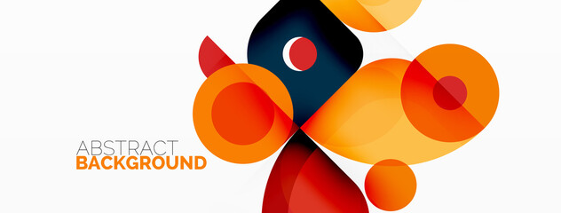 Colorful geometric pattern, minimal abstract background for wallpaper, banner, presentation