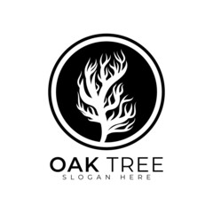 Oak tree logo design inspiration