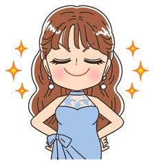 キャバ嬢 パーティー ドレス