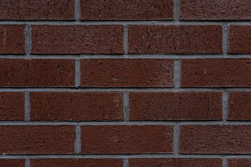 beautiful background in the form of a brown brick wall