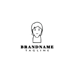 avatar logo icon design template vector illustration