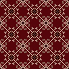 royal damask pattern