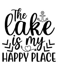 Lake Bundle SVG, Lake Quotes SVG, lake life svg, funny Quotes svg, Lake Signs, fishing svg, water svg, lake svg, Svg for Cricut, Silhouette