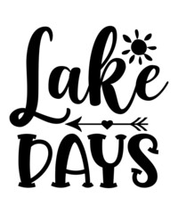 Lake Bundle SVG, Lake Quotes SVG, lake life svg, funny Quotes svg, Lake Signs, fishing svg, water svg, lake svg, Svg for Cricut, Silhouette