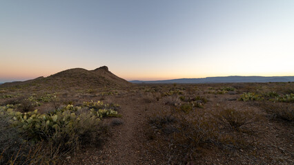 The Big Bend National Park, Texas United States 
