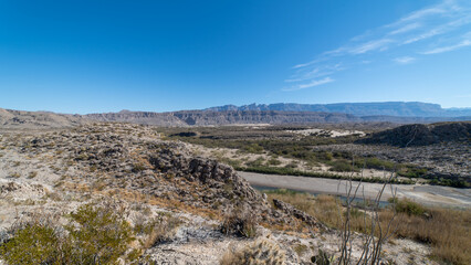 The Big Bend National Park, Texas United States 