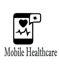 Health app mobile healthcare design icon