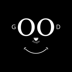 Good People smile, concept work, quote, wallpaper